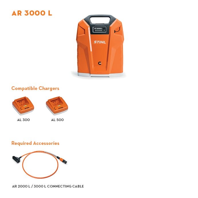 STIHL® AR 3000 L Backpack Battery